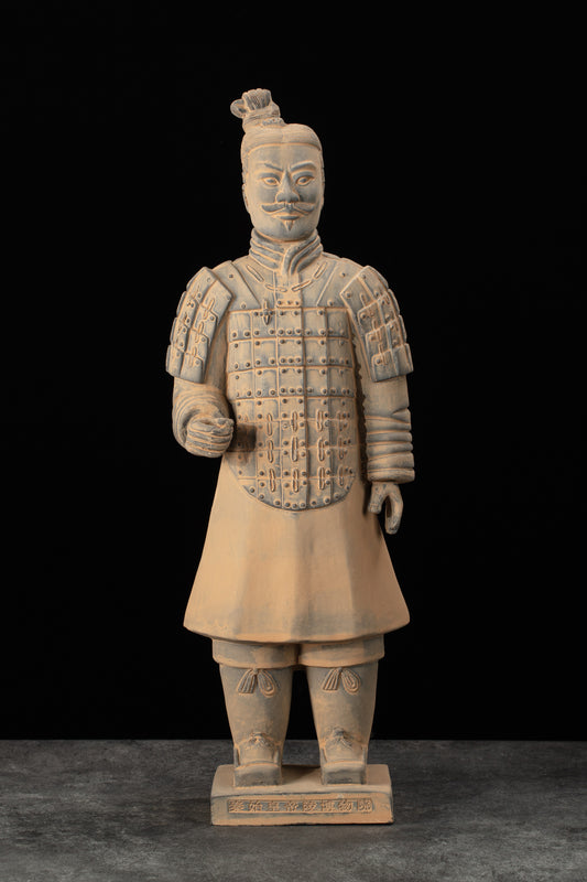 45CM Soldier - CLAYARMY-45CM Terracotta Soldier Front View