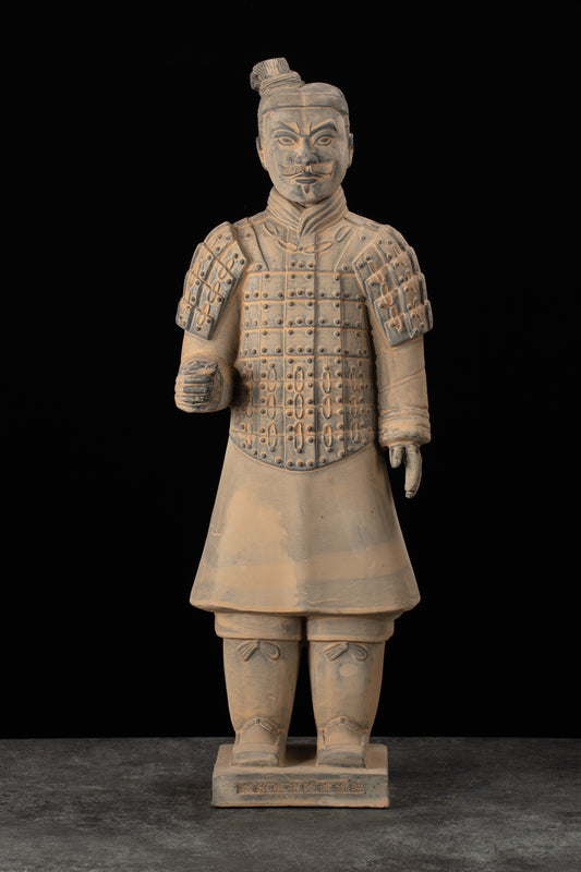 55CM Soldier - CLAYARMY-55CM Terracotta Soldier Front View