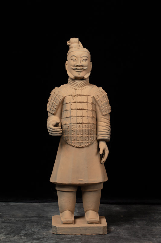 70CM Soldier - CLAYARMY-70CM Terracotta Soldier Front View